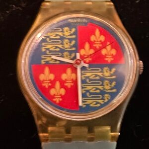 Vintage 1992 Swatch “Heraldry” SHK102 – Working